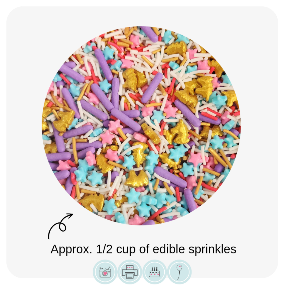 Edible Sprinkles | Unicorn Dreaming