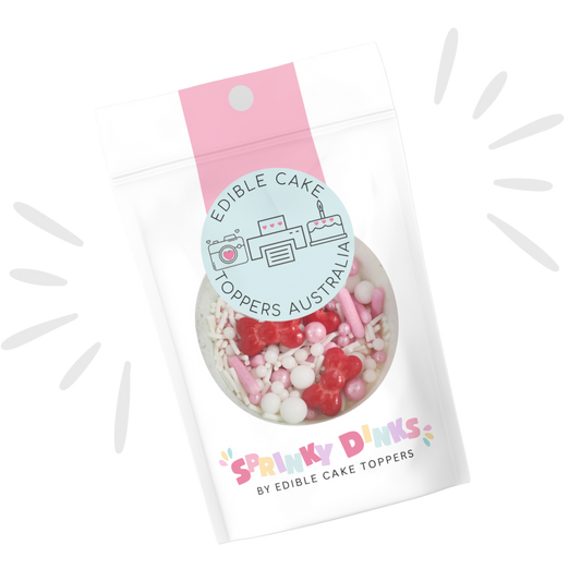 Edible Sprinkles | Blushing Bows