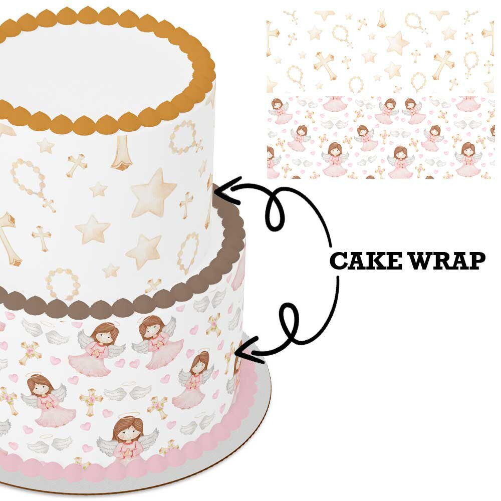 Cake Wrap // Baptism