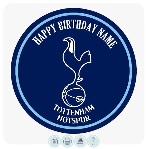 Tottenham Hotspur Football Club - Edible Cake Topper