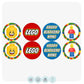 Lego Assorted Cupcake Toppers