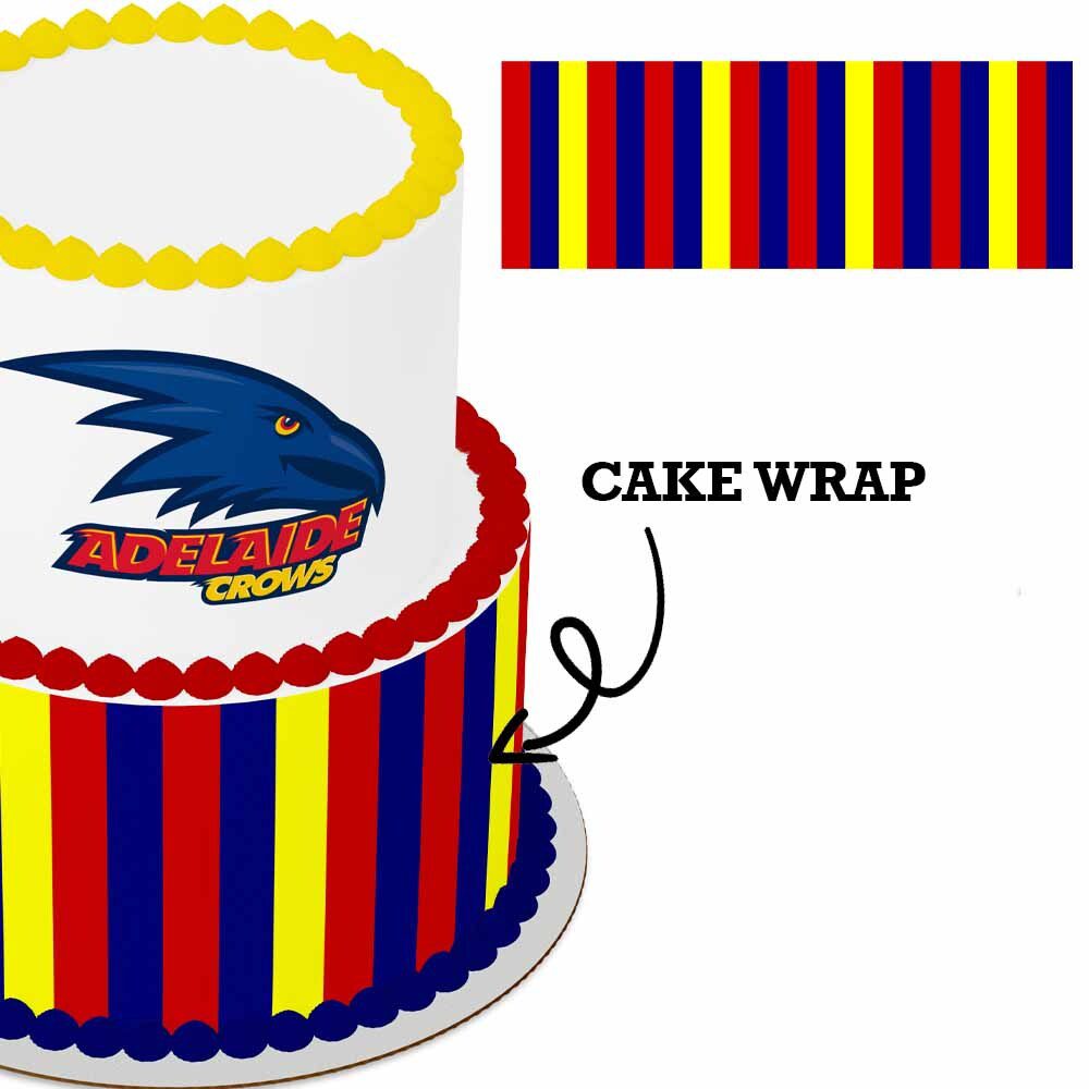 Cake Wrap // AFL Adelaide Crows - Buy Now!