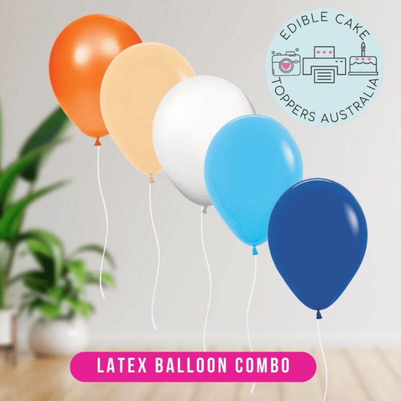 Latex Balloon Combo | Bluey Dog Colours