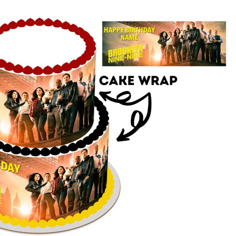 Cake Wrap // Brooklyn Nine-Nine