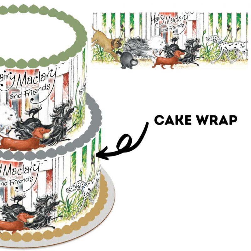 Cake Wrap // Hairy MaClary