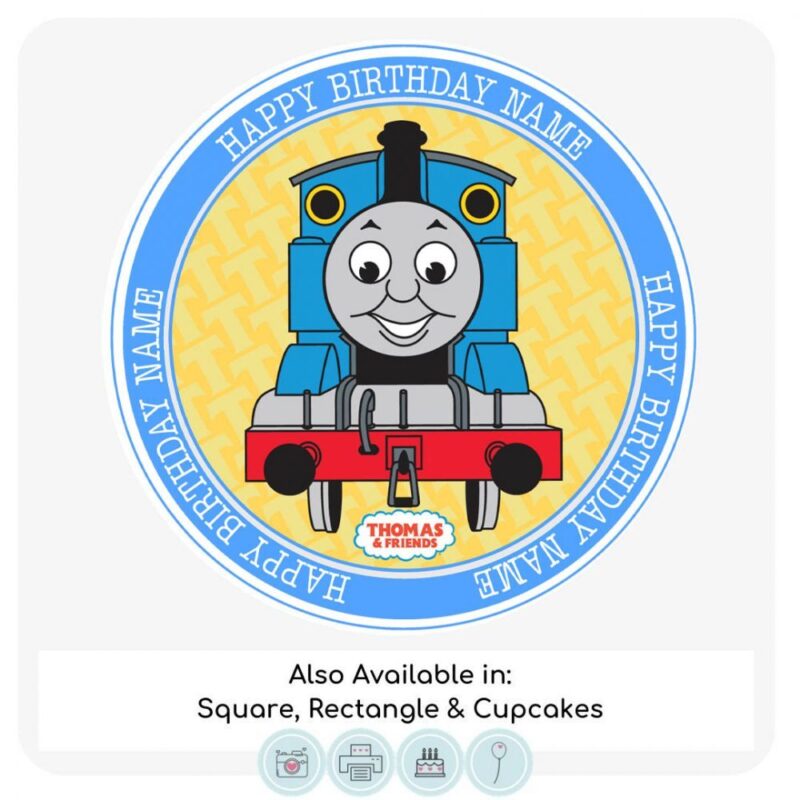 Thomas Tank Themed Cake Topper