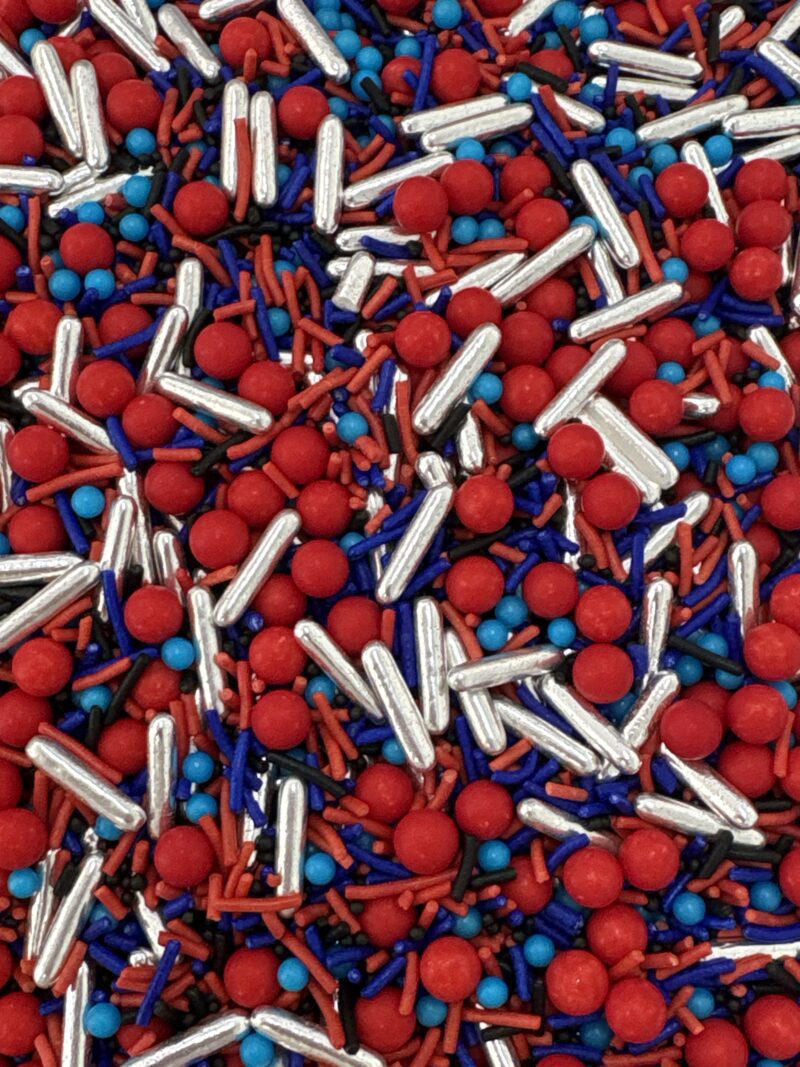 Edible Sprinkles | Spiderman vibes