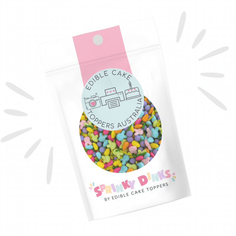 Edible Sprinkles // Easter Bunny Blend