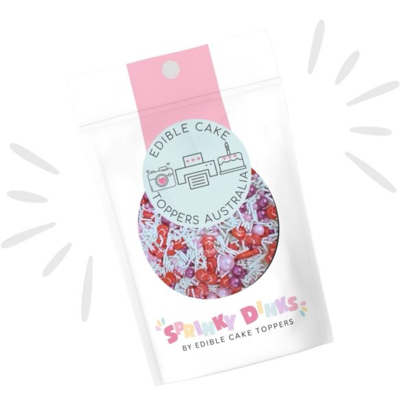 Edible Sprinkles | Blushing Bows