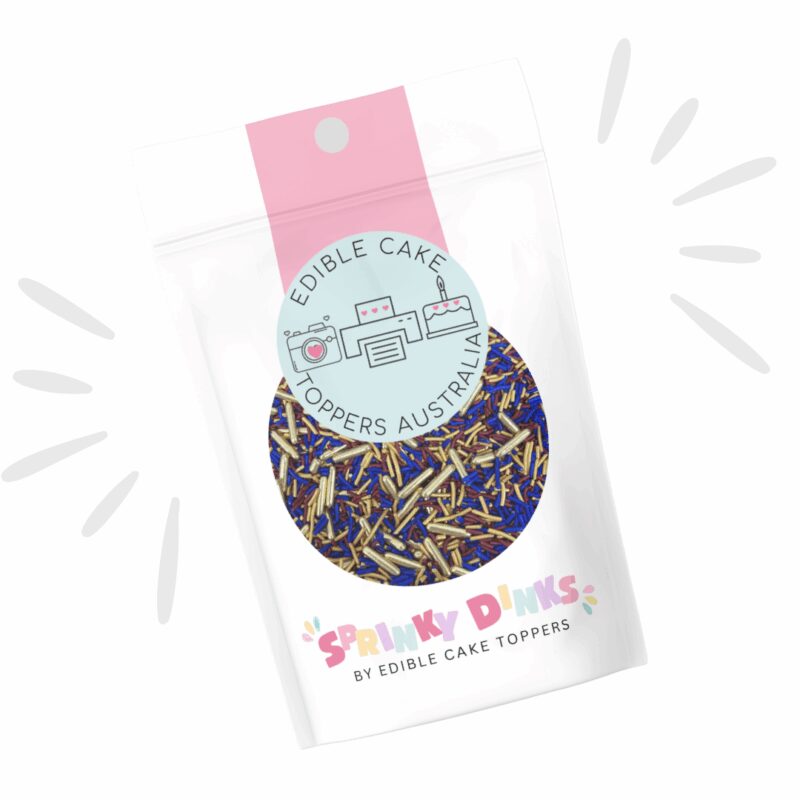 Edible Sprinkles // Footy Brisbane Lions