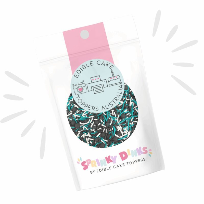 Edible Sprinkles // Footy Port Adelaide