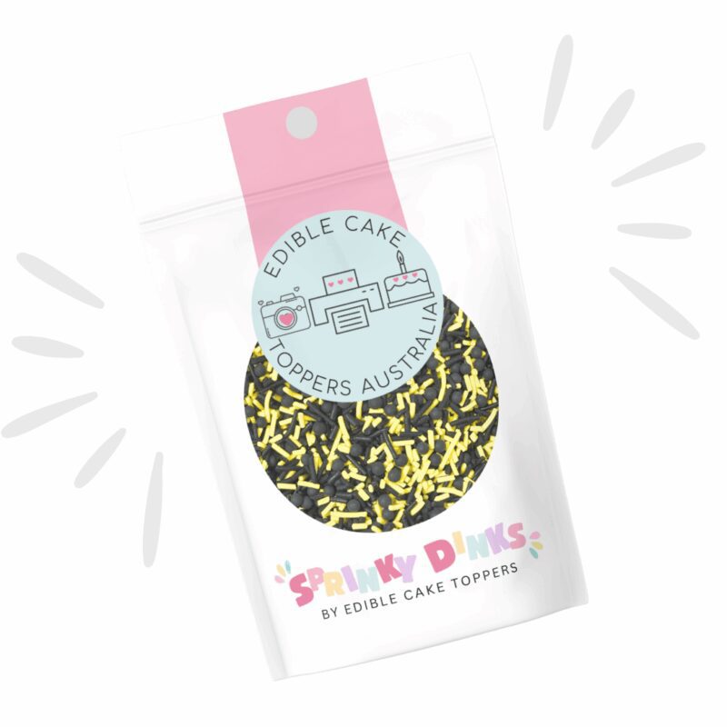 Edible Sprinkles // Footy Richmond Tigers