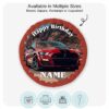 Red Mustang  - Edible Cake Topper