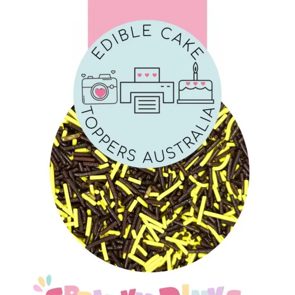 Edible Sprinkles // Footy Hawthorn Hawks