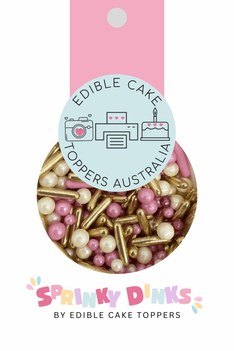 Edible Sprinkles // Blush Glam Melody