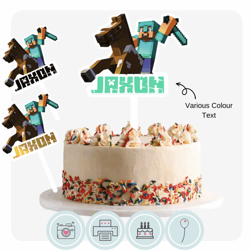 Minecraft | Acrylic Keepsake Topper