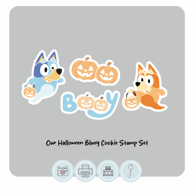 Ghost Bingo | Fondant Cookie Stamp and Cutter - Image 3