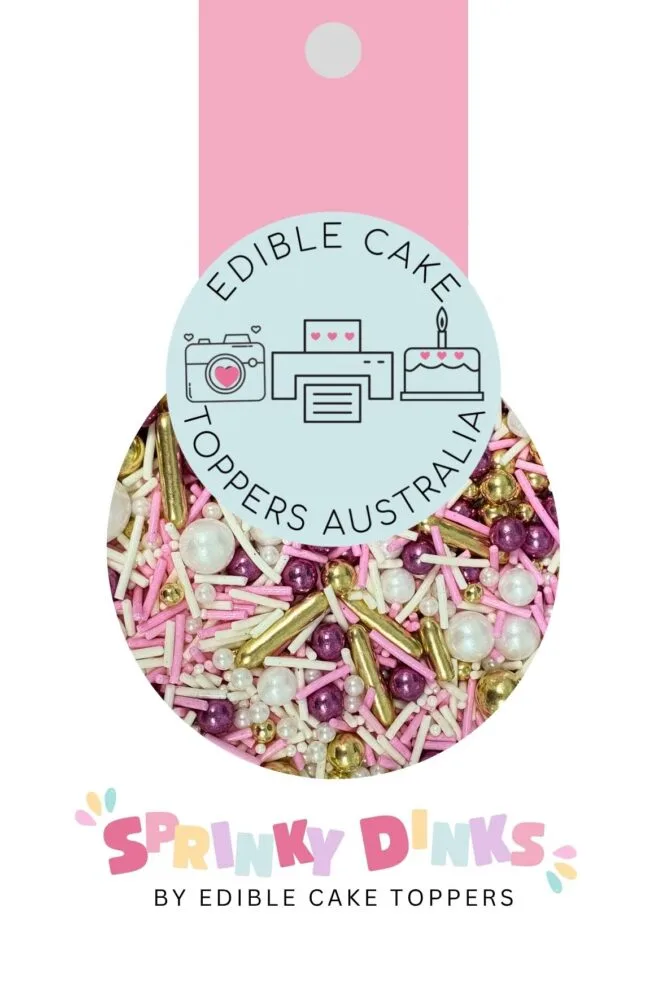 Edible Sprinkles // Blush Glam Melody
