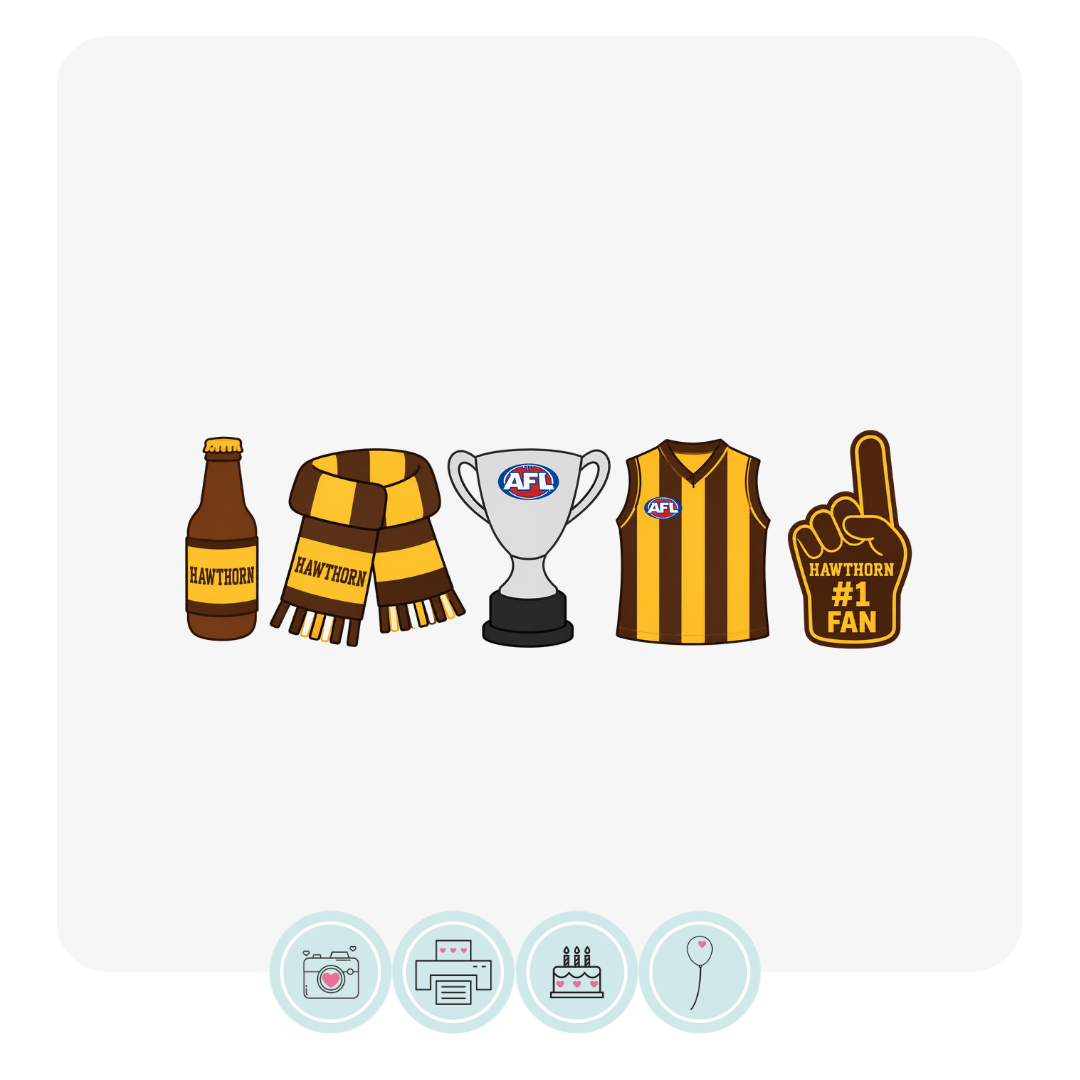 Supporter Shapes - Hawthorn