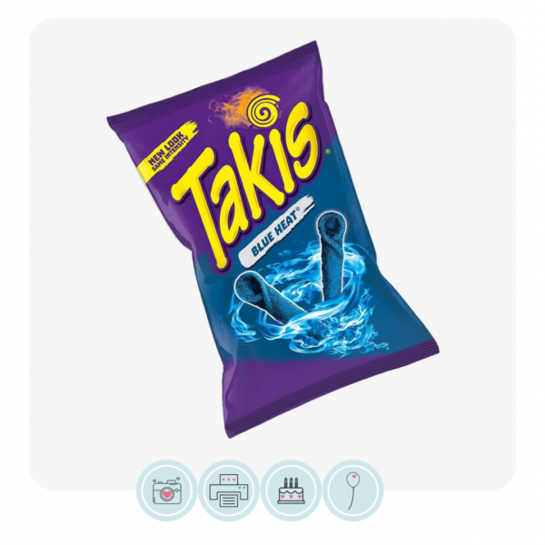 Takis hAcrylic Cake Charm Topper
