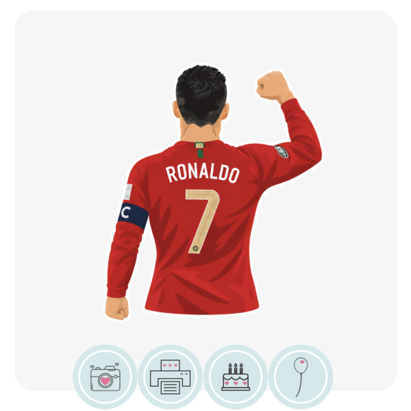 Ronaldo Pre Cut Shape