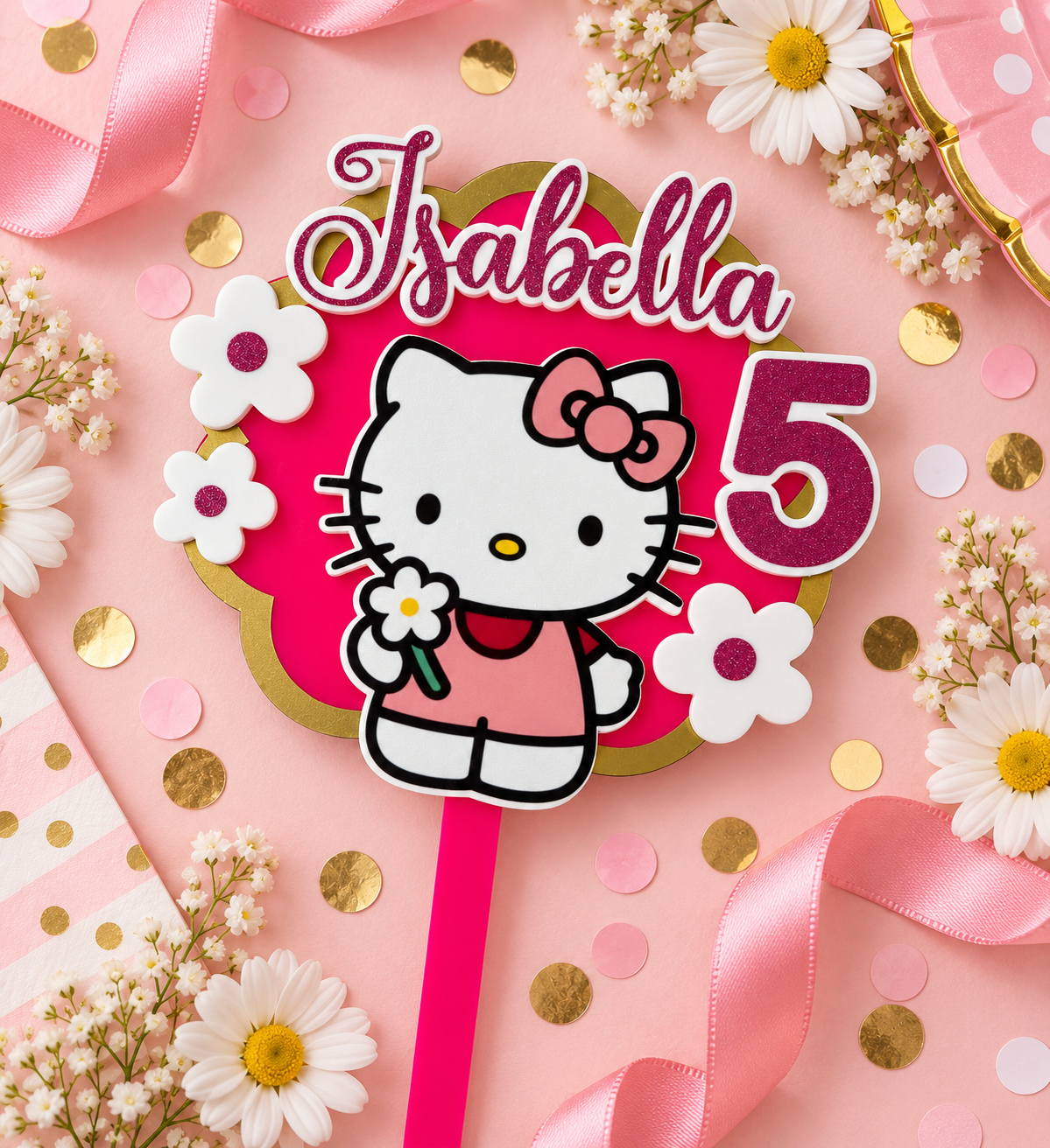 Hello Kitty | Acrylic Keepsake Topper