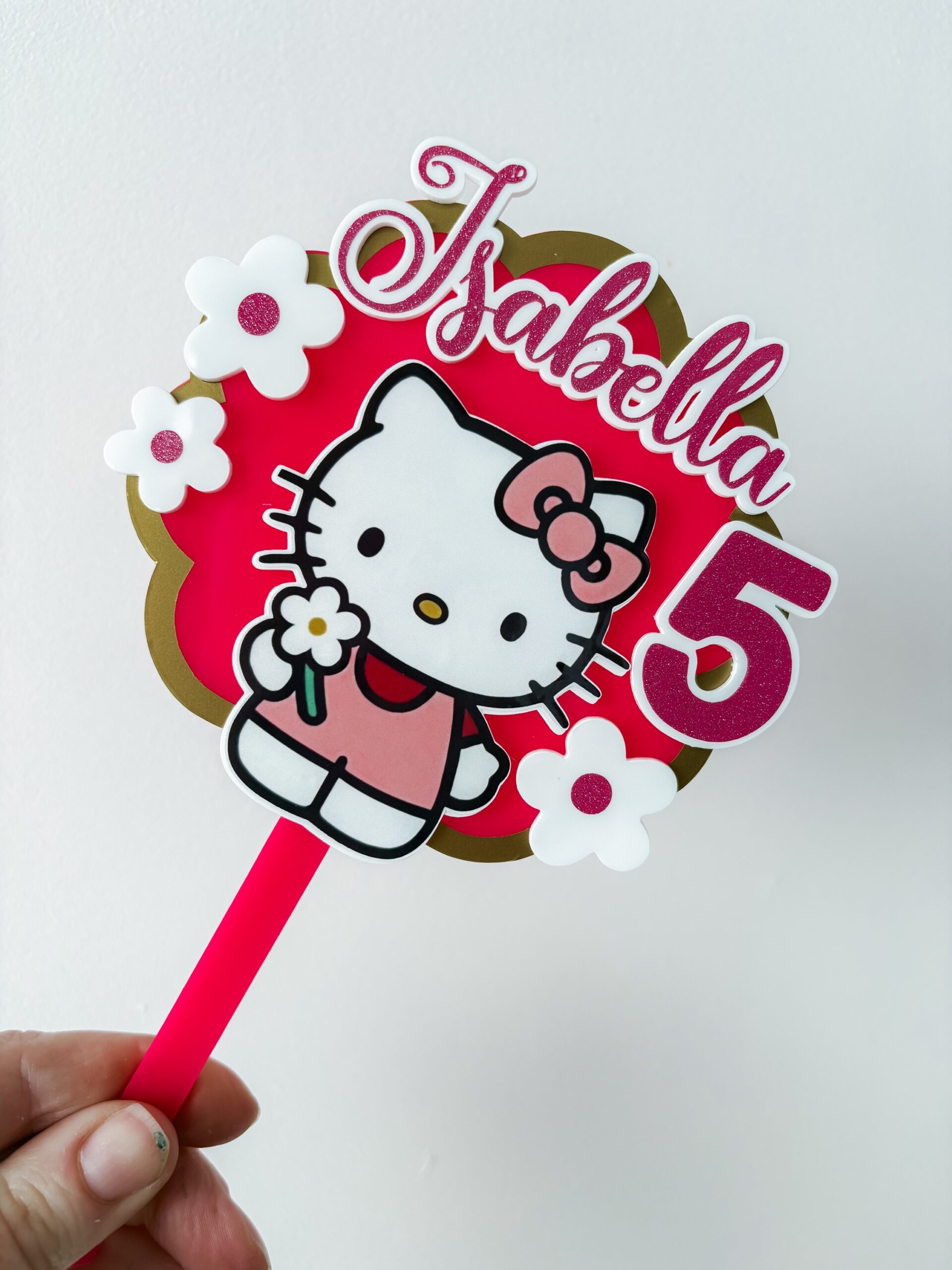 Hello Kitty | Acrylic Keepsake Topper - Image 2